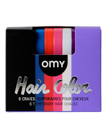 OMY Hair Chalk Sa&ccedil; Boyama Tebeşiri // Wicked (6 Renk)