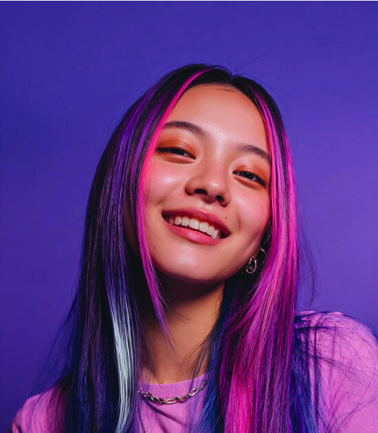 OMY Hair Chalk Sa&ccedil; Boyama Tebeşiri // Wicked (6 Renk)