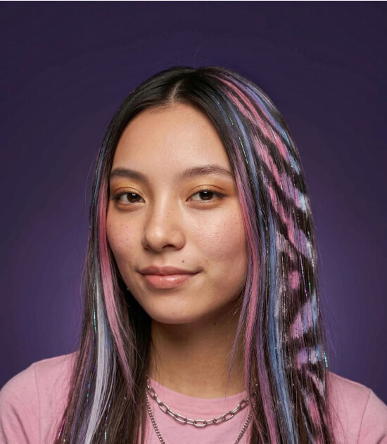 OMY Hair Chalk Sa&ccedil; Boyama Tebeşiri // Wicked (6 Renk)