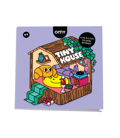 OMY Boyama Kitabı // Tiny Houses