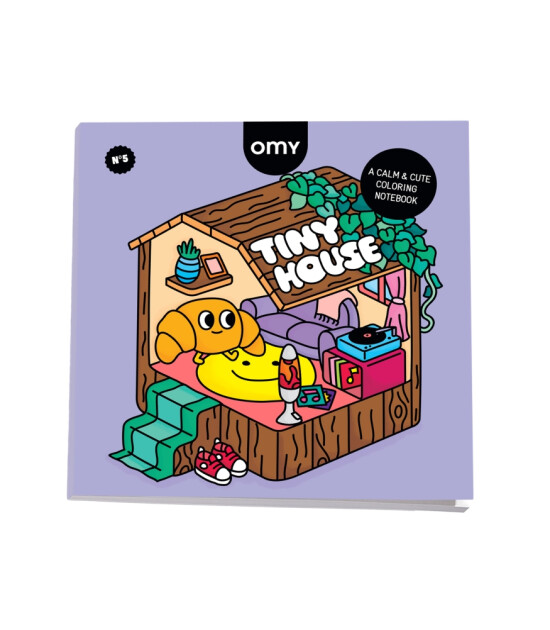 OMY Boyama Kitabı // Tiny Houses