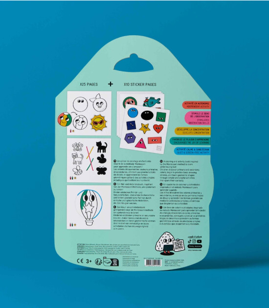 Omy Montessori Sticker Kitabı // Shapes