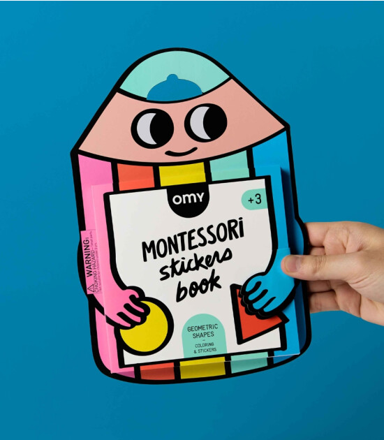 Omy Montessori Sticker Kitabı // Shapes