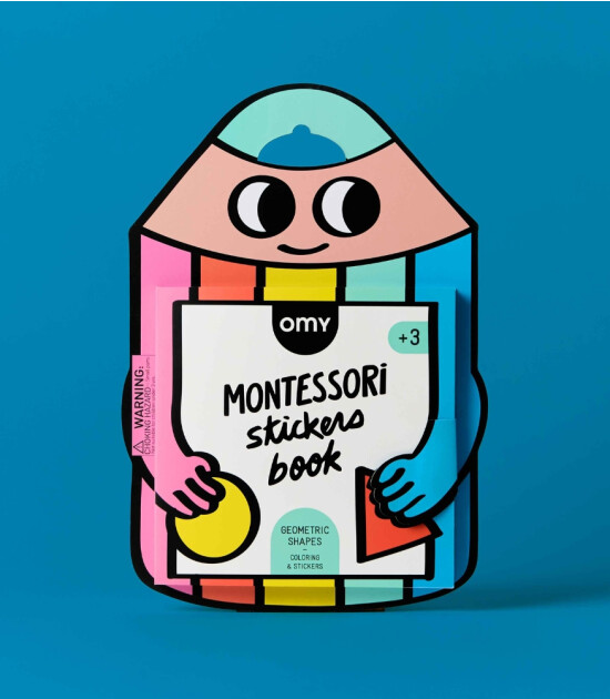 Omy Montessori Sticker Kitabı // Shapes