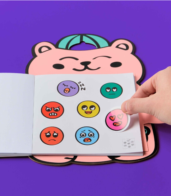 OMY Montessori Sticker Kitabı // Emotions