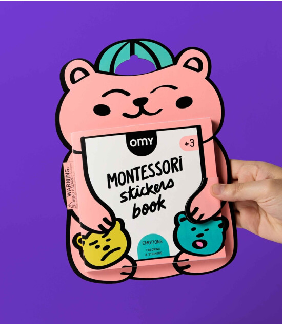 OMY Montessori Sticker Kitabı // Emotions