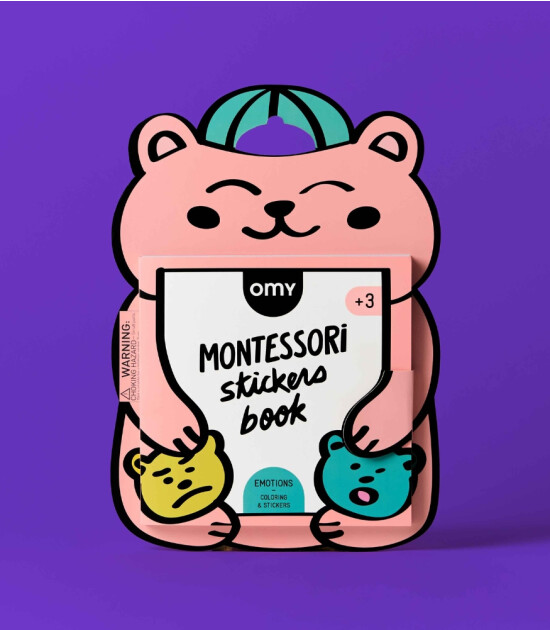 OMY Montessori Sticker Kitabı // Emotions
