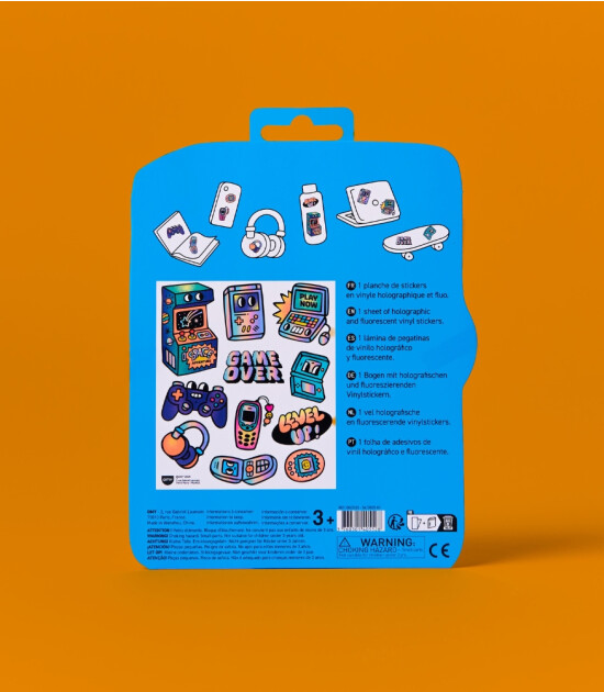 OMY Fabulous Sticker // Game Boy