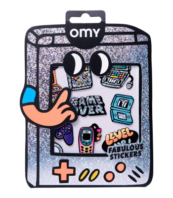 OMY Fabulous Sticker // Game Boy