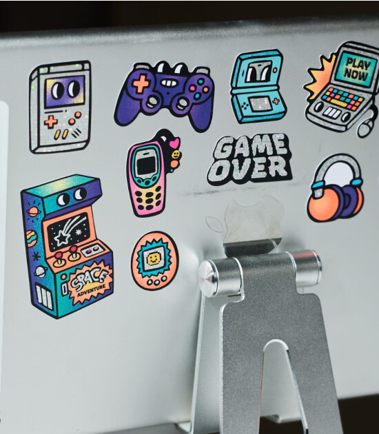 OMY Fabulous Sticker // Game Boy