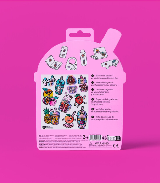OMY Fabulous Sticker // Bubble Tea