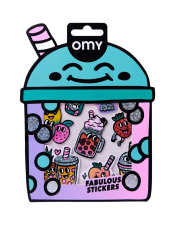 OMY Fabulous Sticker // Bubble Tea