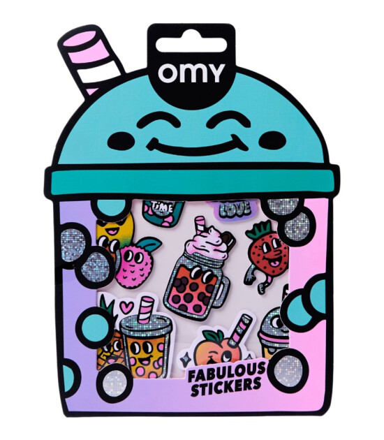 OMY Fabulous Sticker // Bubble Tea