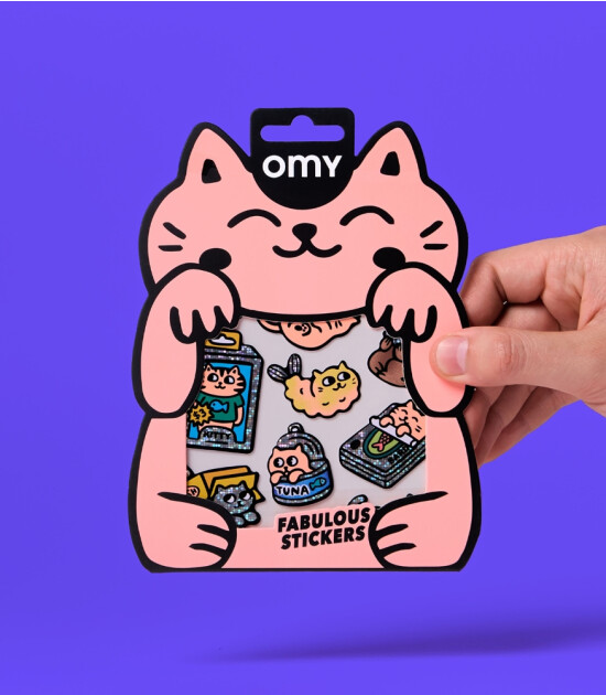 OMY Fabulous Sticker // Kitty