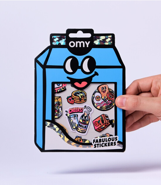 OMY Fabulous Sticker // Milk