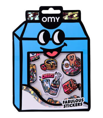 OMY Fabulous Sticker // Milk