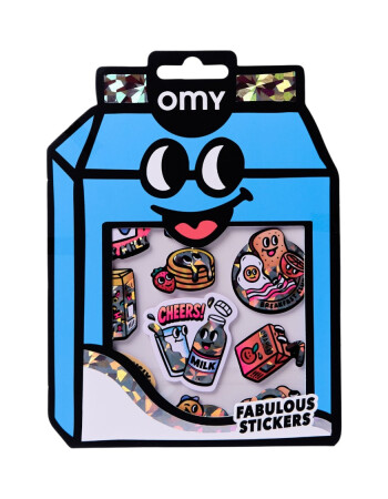 OMY Fabulous Sticker // Milk