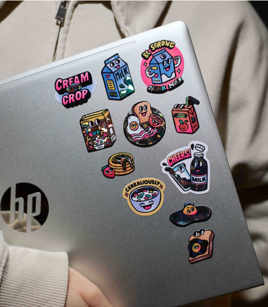 OMY Fabulous Sticker // Milk