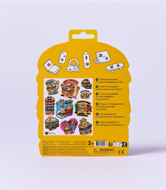 OMY Fabulous Sticker // Burger