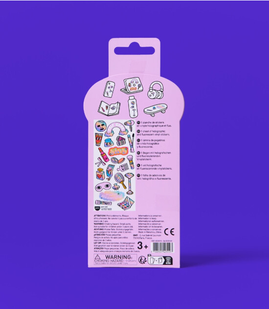 OMY Fabulous Sticker // Make Up