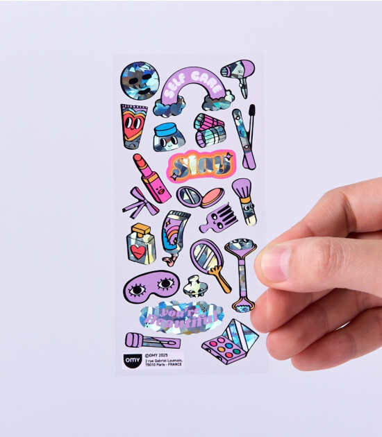 OMY Fabulous Sticker // Make Up