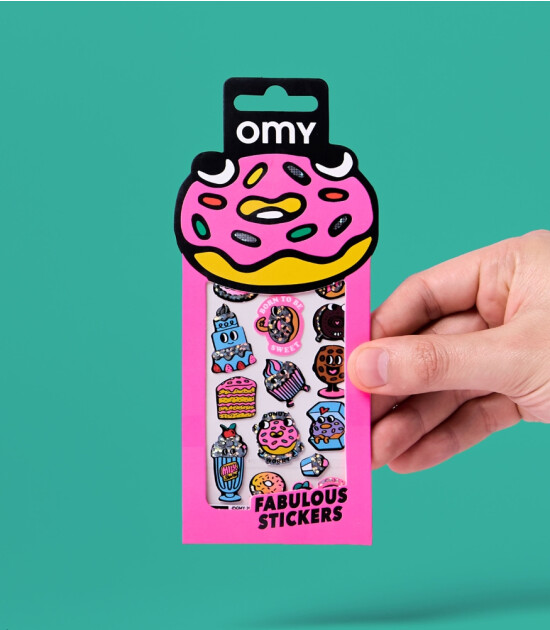 OMY Fabulous Sticker // Donuts
