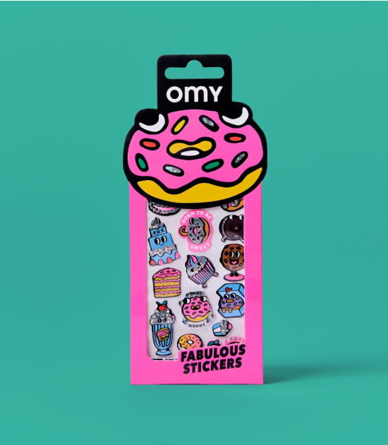 OMY Fabulous Sticker // Donuts