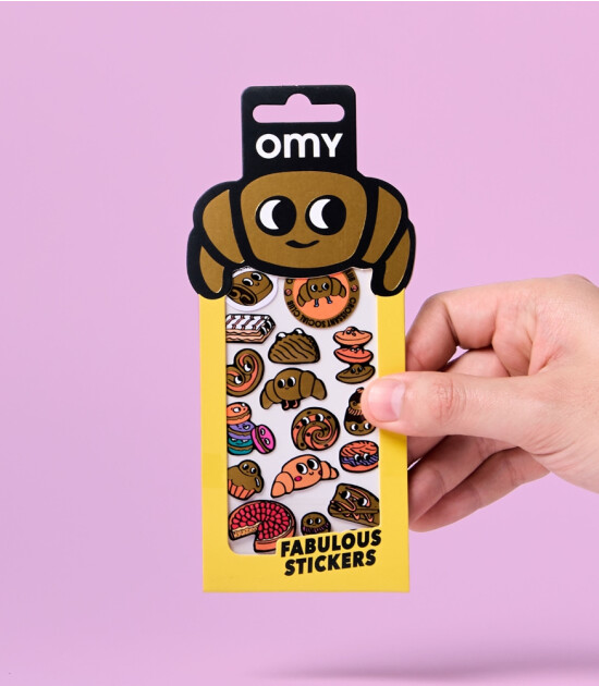 OMY Fabulous Sticker // Croissant
