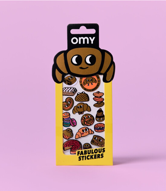 OMY Fabulous Sticker // Croissant