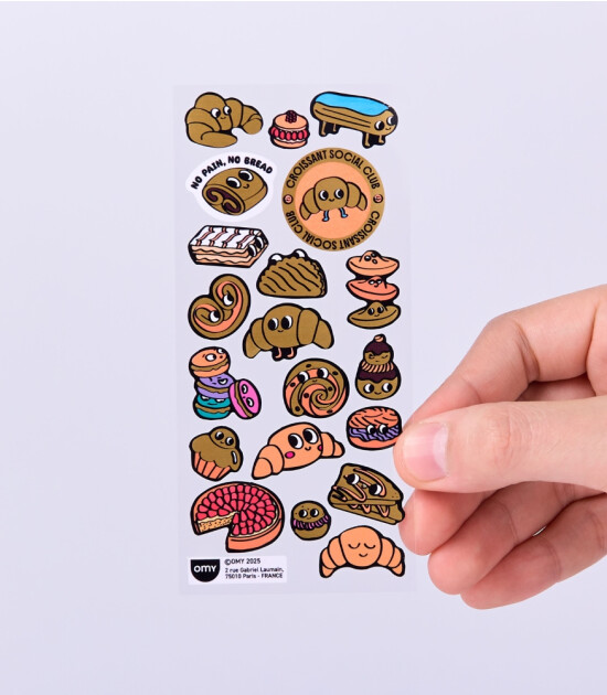 OMY Fabulous Sticker // Croissant