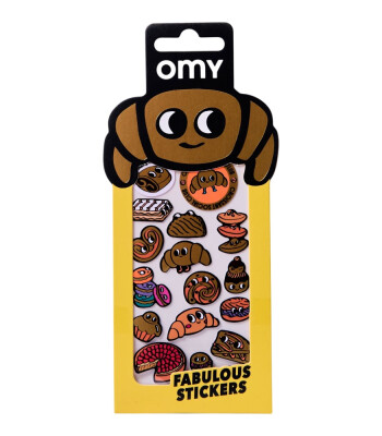 OMY Fabulous Sticker // Croissant