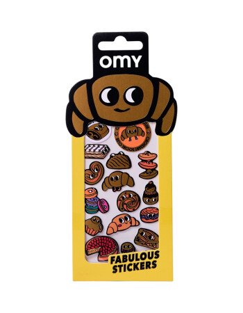 OMY Fabulous Sticker // Croissant