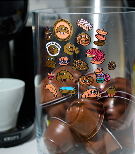 OMY Fabulous Sticker // Croissant
