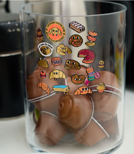 OMY Fabulous Sticker // Croissant