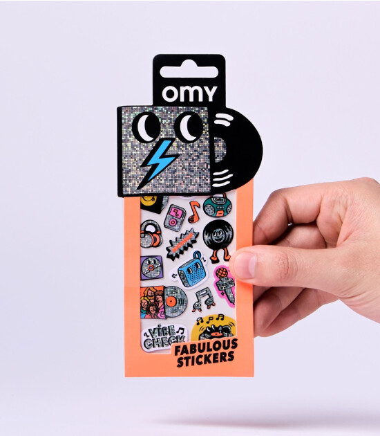 OMY Fabulous Sticker // Music
