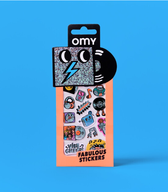 OMY Fabulous Sticker // Music