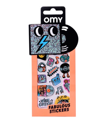 OMY Fabulous Sticker // Music