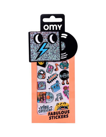 OMY Fabulous Sticker // Music