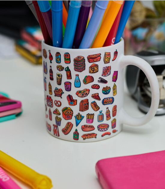 OMY Fabulous Sticker // Hot Dog
