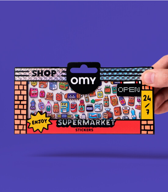 OMY Fabulous Sticker // Supermarket