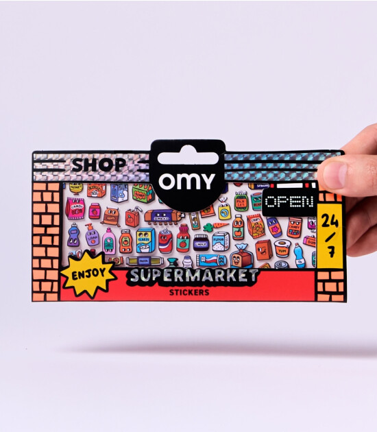 OMY Fabulous Sticker // Supermarket