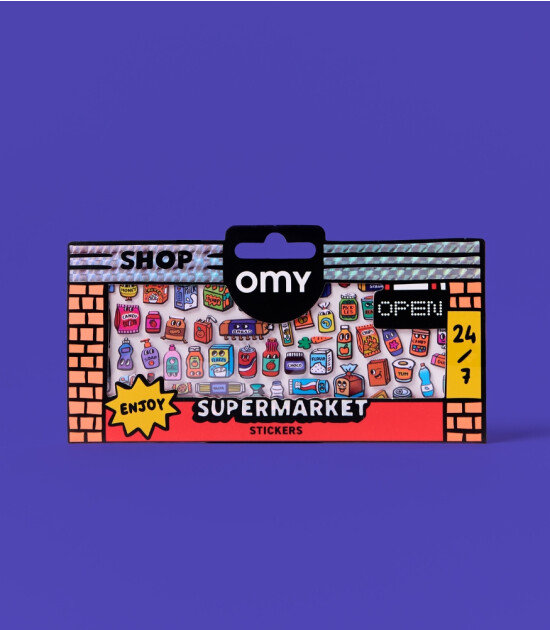OMY Fabulous Sticker // Supermarket