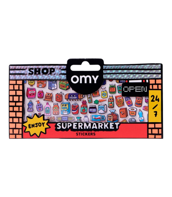 OMY Fabulous Sticker // Supermarket