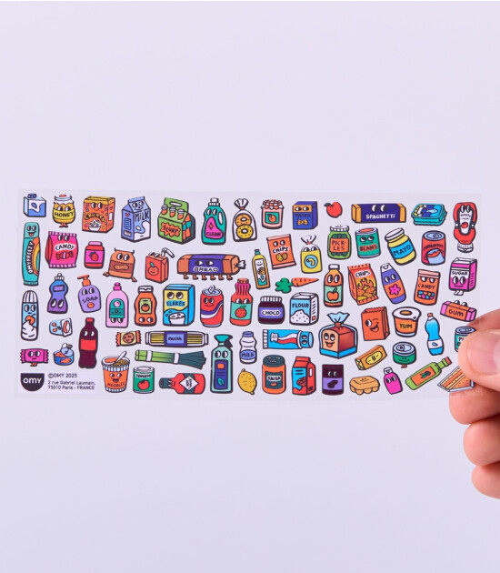 OMY Fabulous Sticker // Supermarket