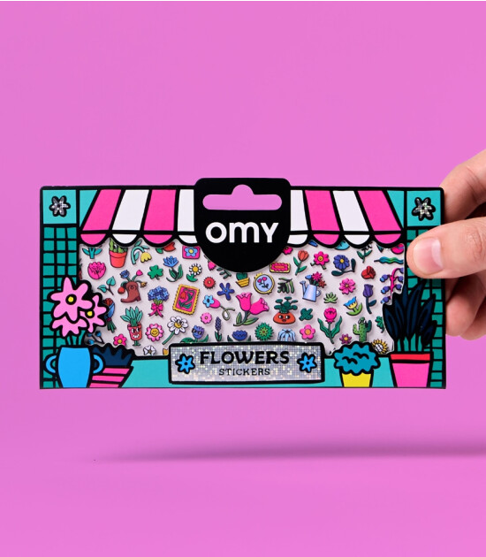 OMY Fabulous Sticker // Flower Shop