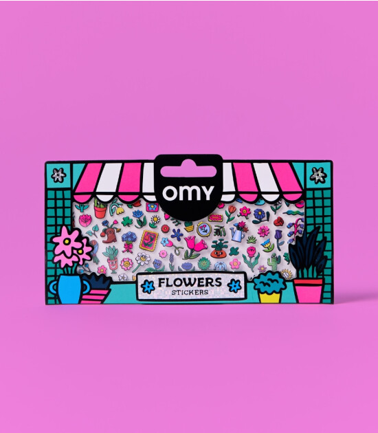 OMY Fabulous Sticker // Flower Shop