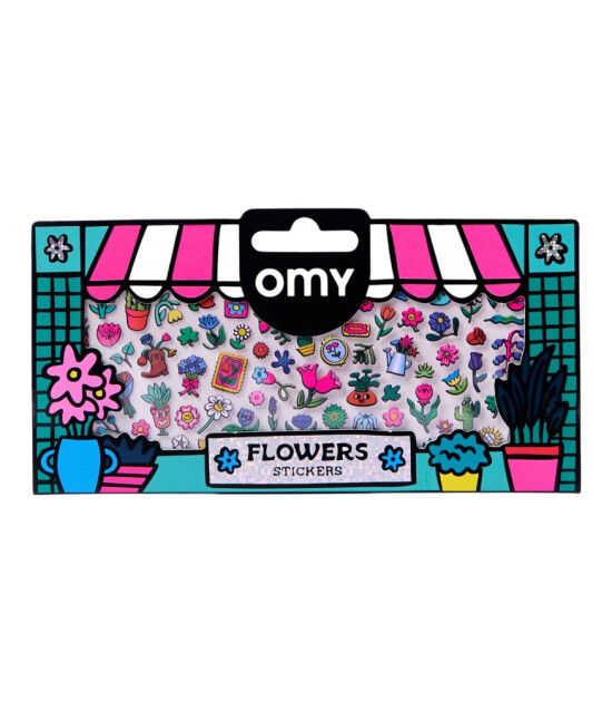OMY Fabulous Sticker // Flower Shop
