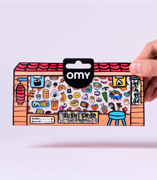 OMY Fabulous Sticker // Sushi Shop