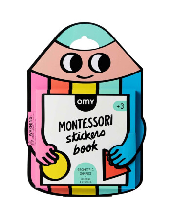 Omy Montessori Sticker Kitabı // Shapes
