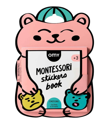 OMY Montessori Sticker Kitabı // Emotions